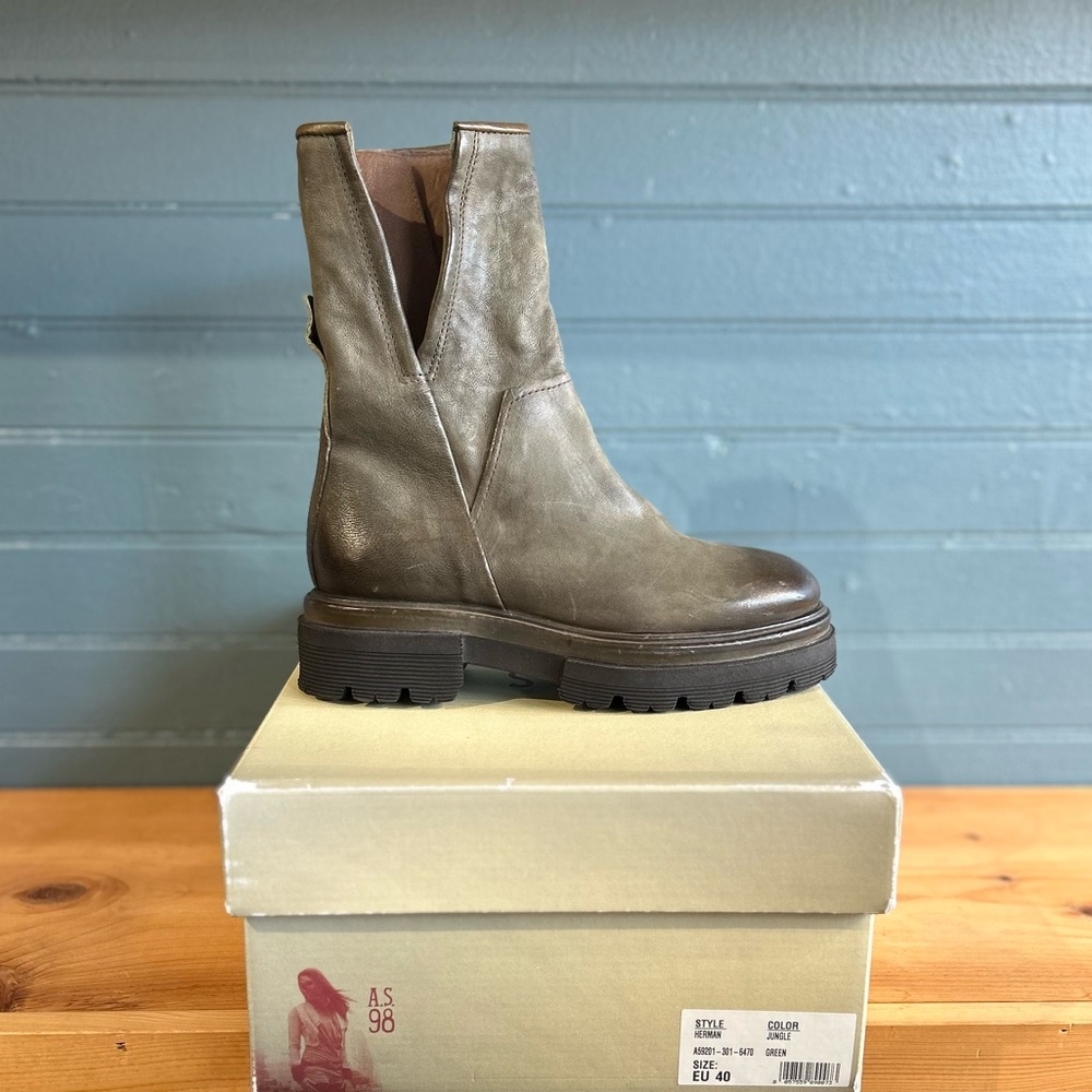 A.S.98 Herman Chunk Platform Boots